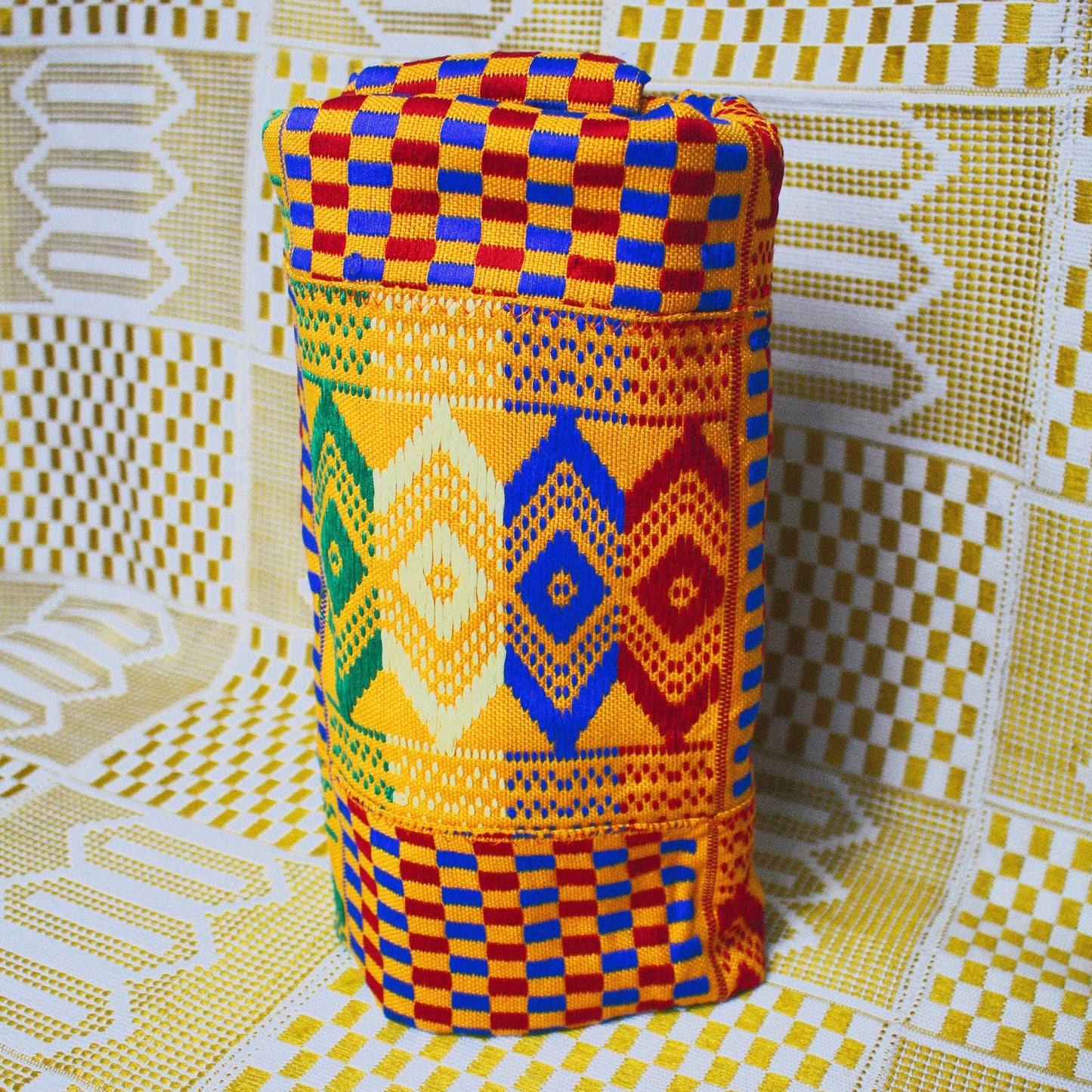 Multi Color KENTE "Good times are coming"