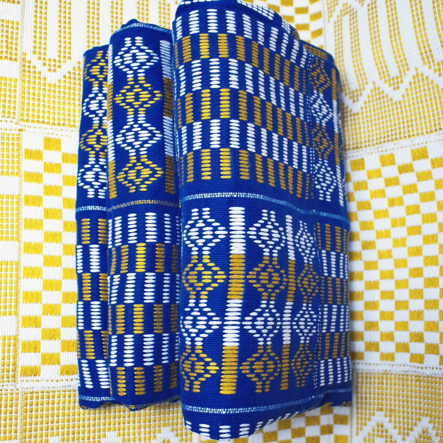 Blue KENTE "Good times are coming"